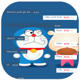 ikon WA doraemon lucu 2018