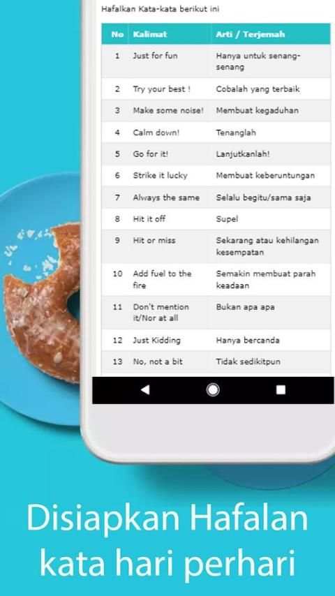 Pintar Bahasa Inggris Sehari hari screenshot 4