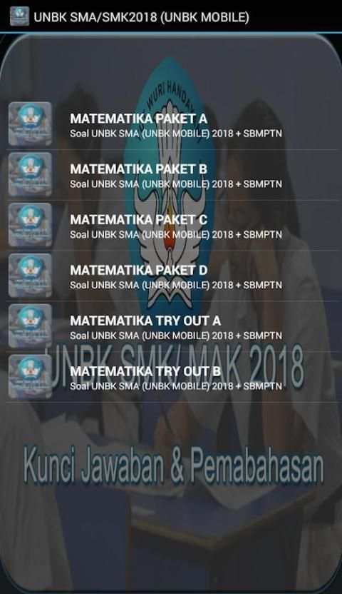 UNBK SMA/SMK 2018 screenshot 5