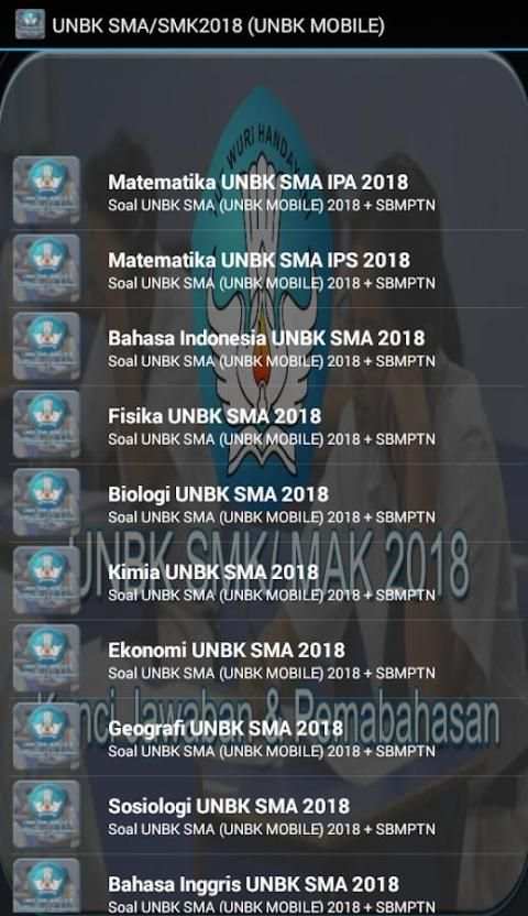 UNBK SMA/SMK 2018 screenshot 6