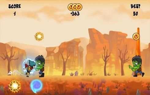 Zombie Kid - fun games screenshot 4