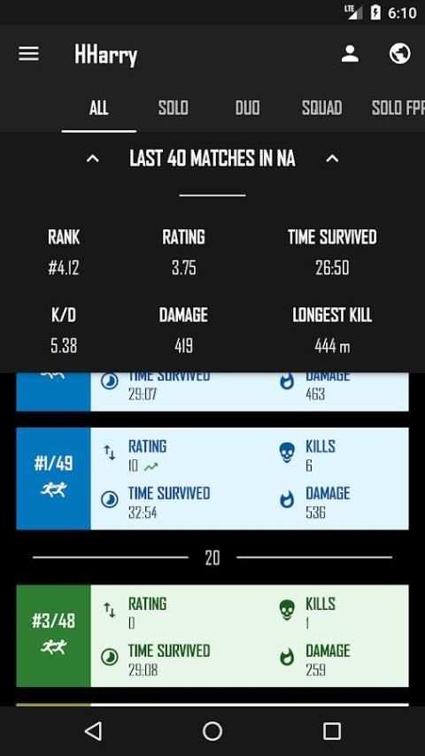 PUBG STATS screenshot 14