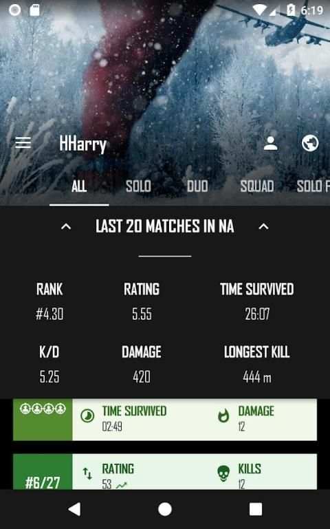 PUBG STATS screenshot 3