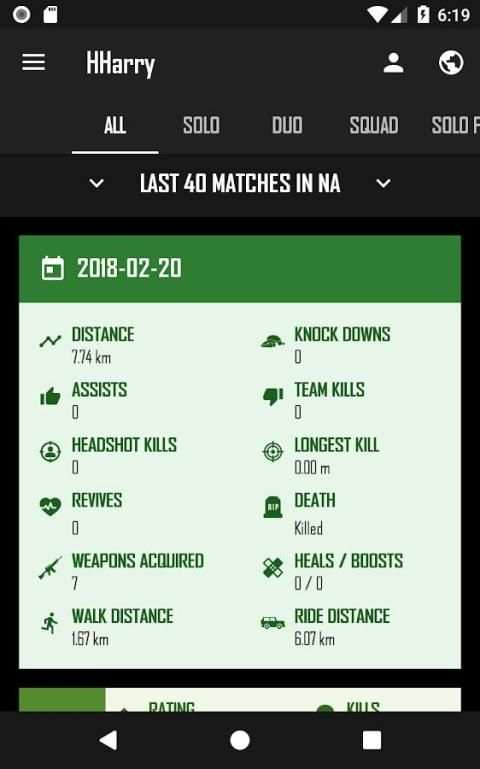 PUBG STATS screenshot 4