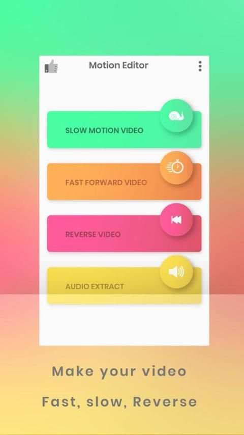 Video Motion Editor : Slow/Fast Motion & Reverse स्क्रीनशॉट 4