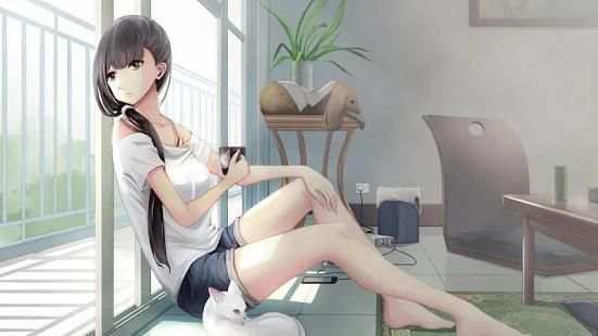 Anime Girl Wallpaper HD screenshot 1