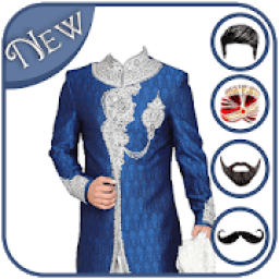 Sherwani Photo Suit Editor आइकन