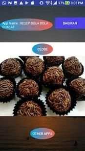 RESEP BOLA BOLA COKLAT screenshot 2