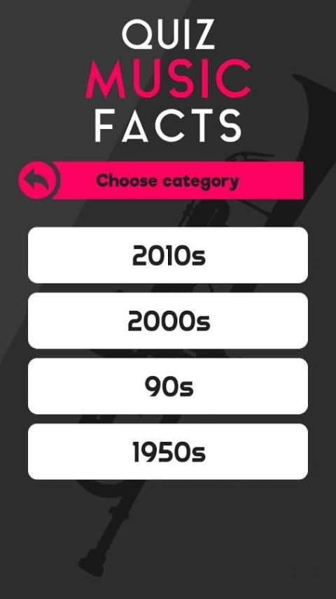 Music Facts Quiz - Free Music Trivia Game स्क्रीनशॉट 2
