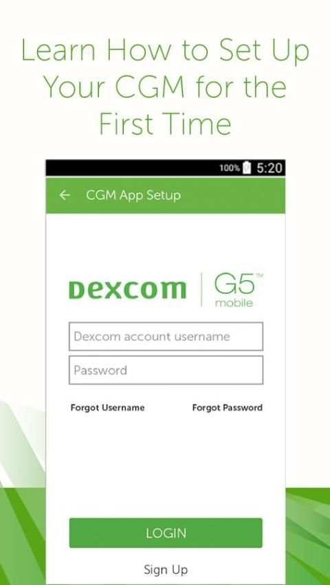 Dexcom G5 Mobile Simulator screenshot 3