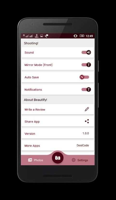 Beautify स्क्रीनशॉट 1
