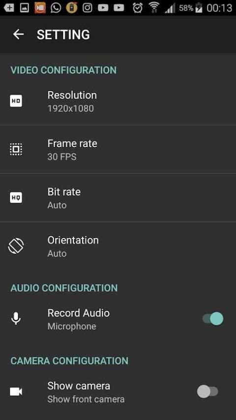 DU Screen Recorder , Video Edite screenshot 3
