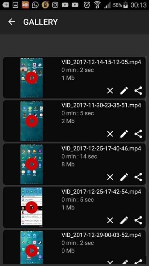 DU Screen Recorder , Video Edite screenshot 2