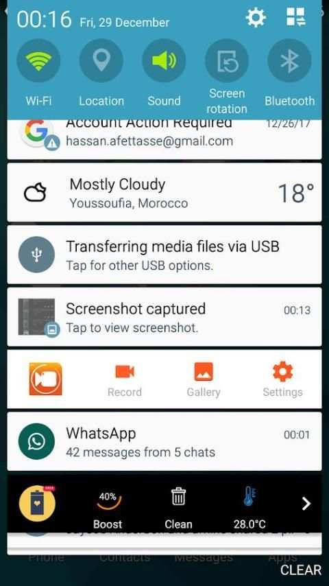 DU Screen Recorder , Video Edite screenshot 1