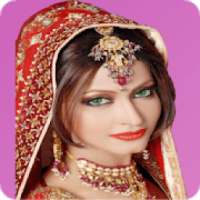 Dress up the beautiful Indian girl