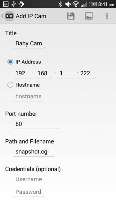 Wear IP Cam Viewer screenshot 4