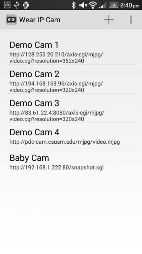 Wear IP Cam Viewer screenshot 5