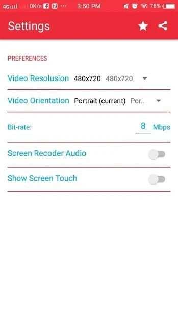 Mobile Screen Recorder screenshot 1