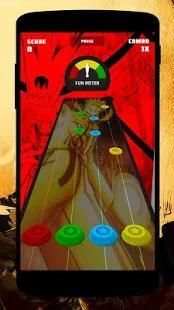 Guitar Ninja Hero Game screenshot 1