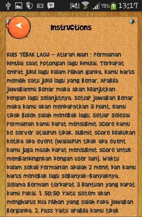 Kuis Tebak Lagu screenshot 2