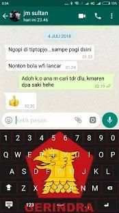 Keyboard Android Tema Logo Parpol Indonesia स्क्रीनशॉट 5