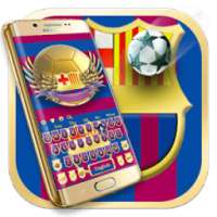 Barcelona football keyboard