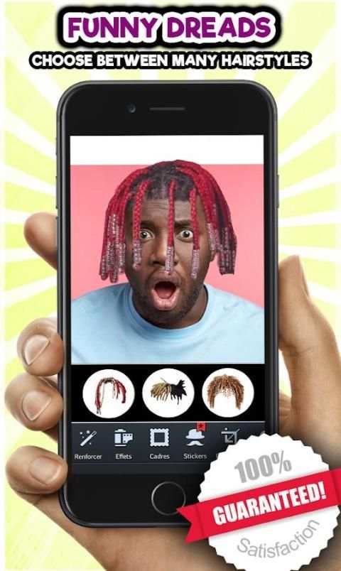 Dreadlocks Styles Hair Changer screenshot 2
