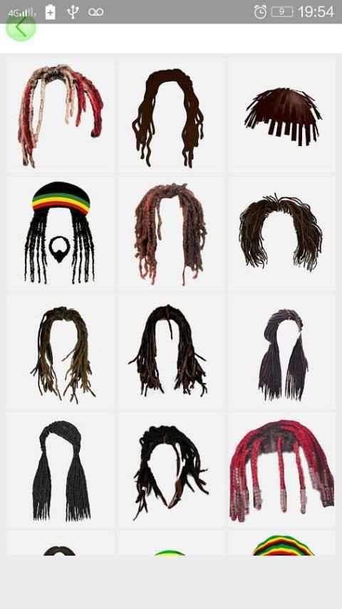 Dreadlocks Styles Hair Changer screenshot 3