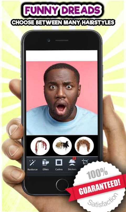 Dreadlocks Styles Hair Changer screenshot 4