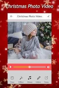Christmas Photo to Video Maker screenshot 2
