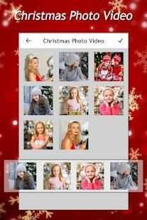 Christmas Photo to Video Maker screenshot 4