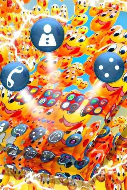 Emoji Happiness Launcher screenshot 3