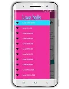 Guide for Love balls screenshot 3