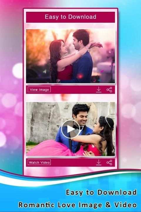 Romantic Pictures & Video Status For Whatsapp screenshot 2