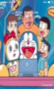 Doraemon Lock Screen screenshot 3