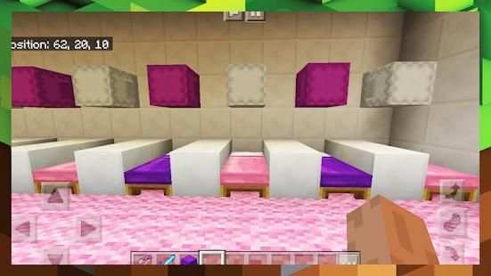 2018 Pink School Days Girls Funny Game Карта MCPE screenshot 6