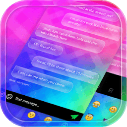 Colorful Message SMS Theme 2018 icon