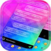 Colorful Message SMS Theme 2018 on 9Apps