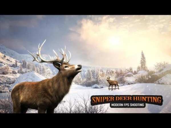Sniper Deer Hunting Modern FPS Shooting Game screenshot 2
