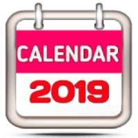 Calendar 2019 - Holidays 2019 on 9Apps
