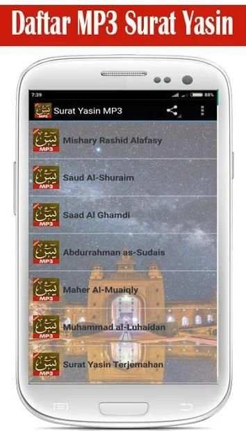Surat Yasin MP3 screenshot 4