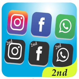 एकाधिक खातों - ड्यूल स्पेस और समानांतर ऐप्स आइकन