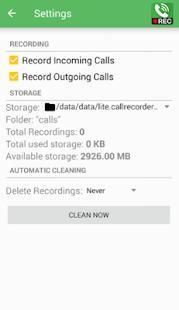 Lite Call Record screenshot 3