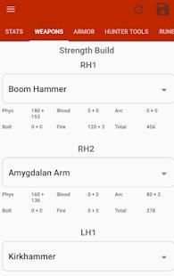 Bloodborne Character Planner screenshot 20