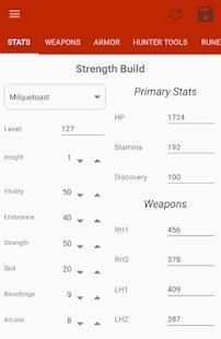 Bloodborne Character Planner screenshot 22