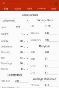 Bloodborne Character Planner screenshot 7
