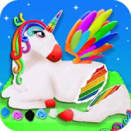 Glittery & Sparkly Rainbow Unicorn Cake Maker!