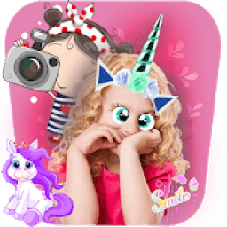 Unicorn Photo Editor - Kawaii Pony आइकन