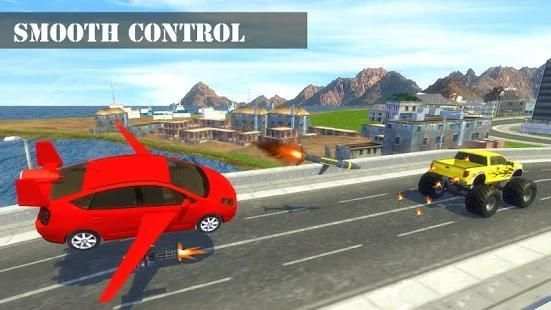 Flying Air Bus Ultimate : Monster Truck Shooter स्क्रीनशॉट 4