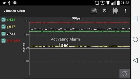 Vibration Alarm screenshot 3